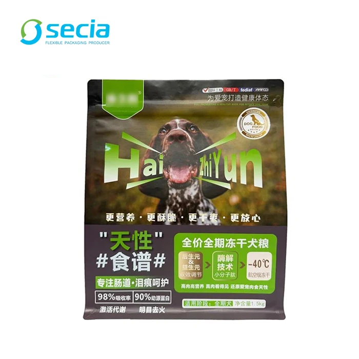 High Fen Customized Pet Food Uit Side Sak sele